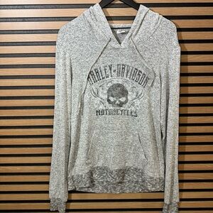 Harley-Davidson Heathered Gray Hoodie